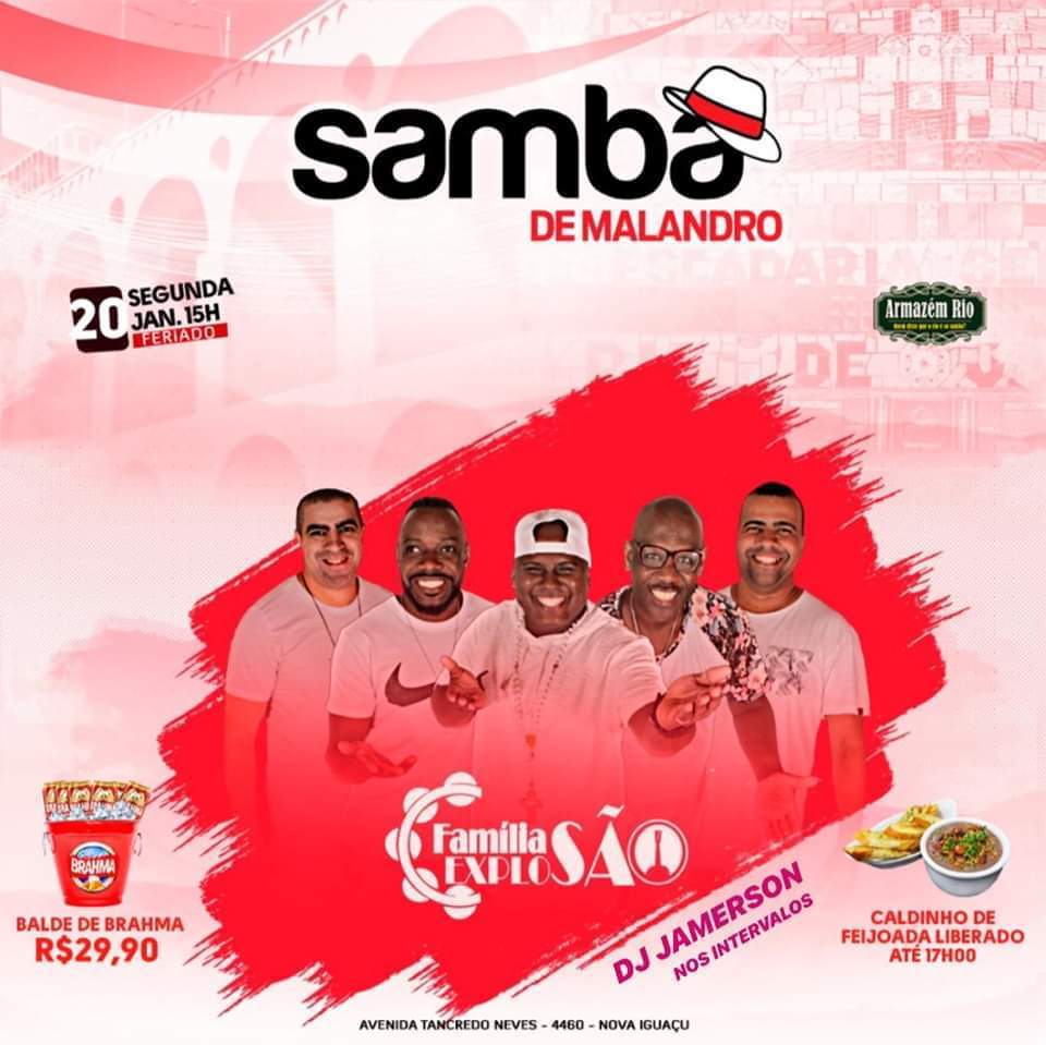 1° Samba De Malandro Do Ano 7° Edição