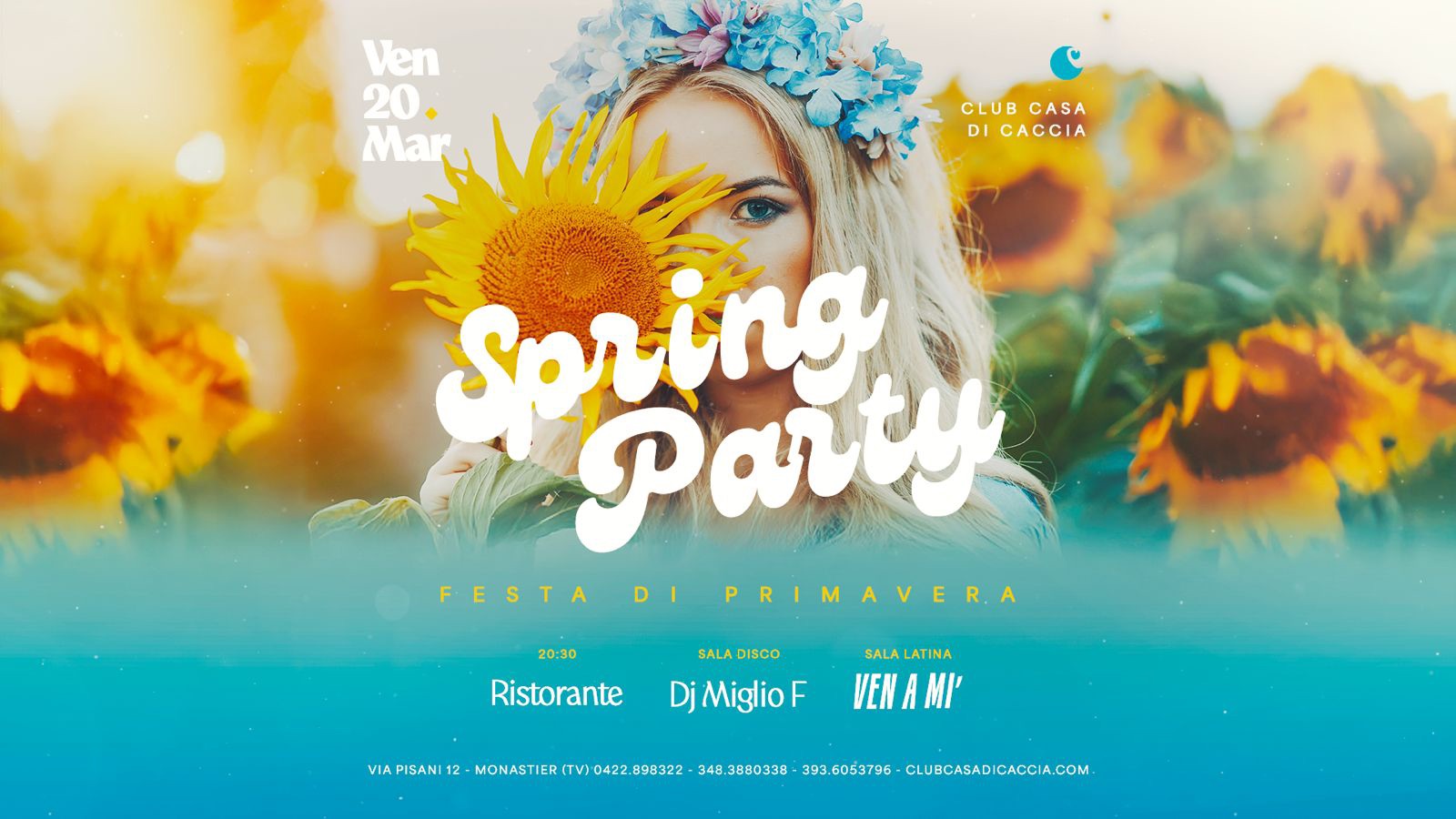 SPRING PARTY _FESTA DI PRIMAVERA_VENERDI 20 MARZO