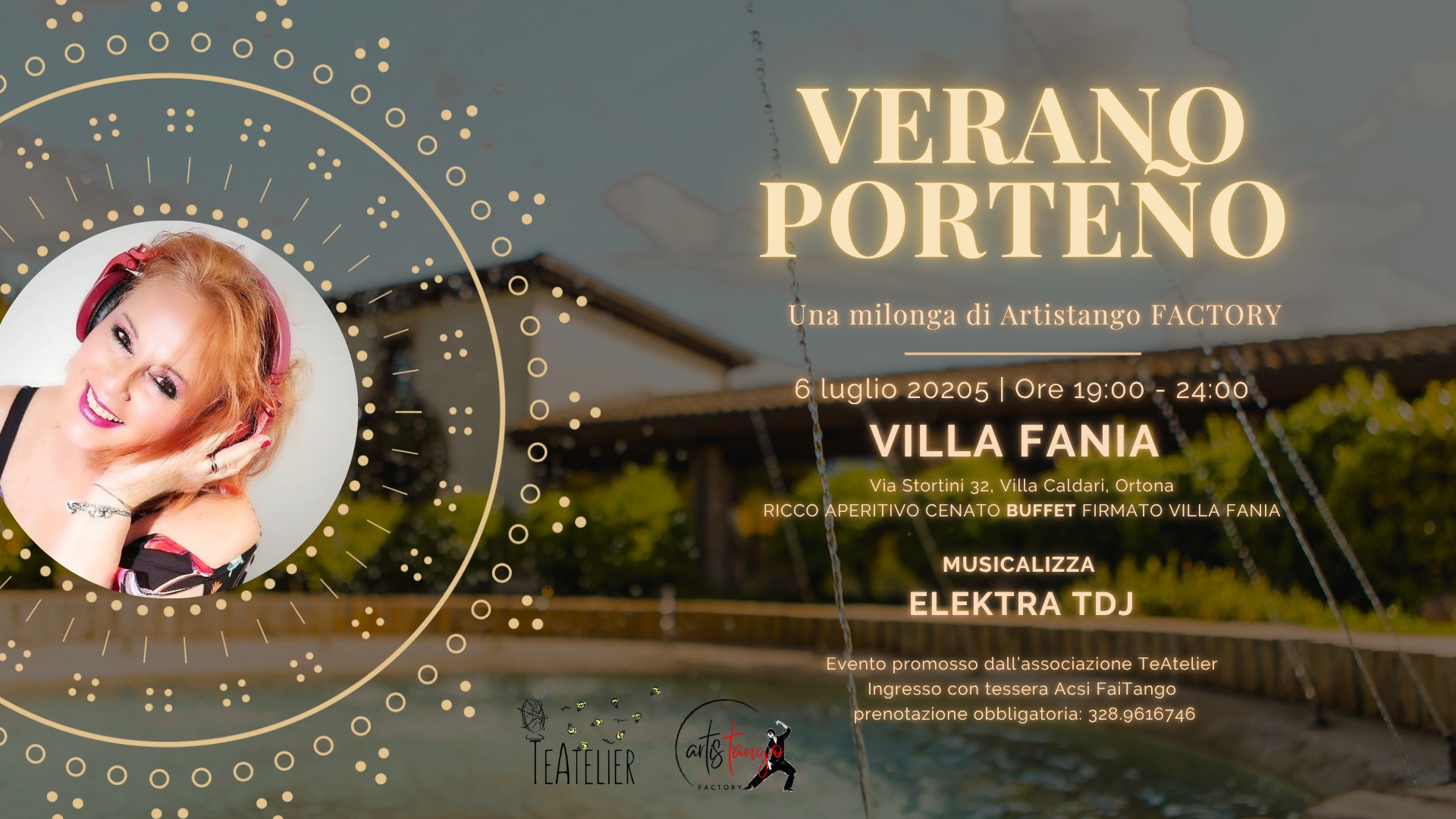 La milonga di Artistango FACTORY - Verano porteño edition