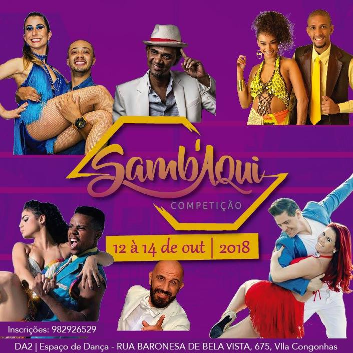 Congresso Samb'aqui - 12, 13 e 14 de Outubro