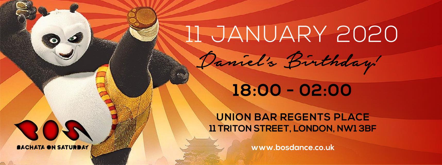 BOS - Bachata On Saturday - Chong Birthday!