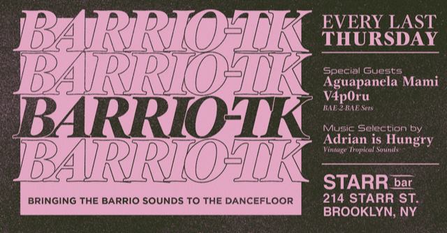 Barrio TK Tropical Thursday