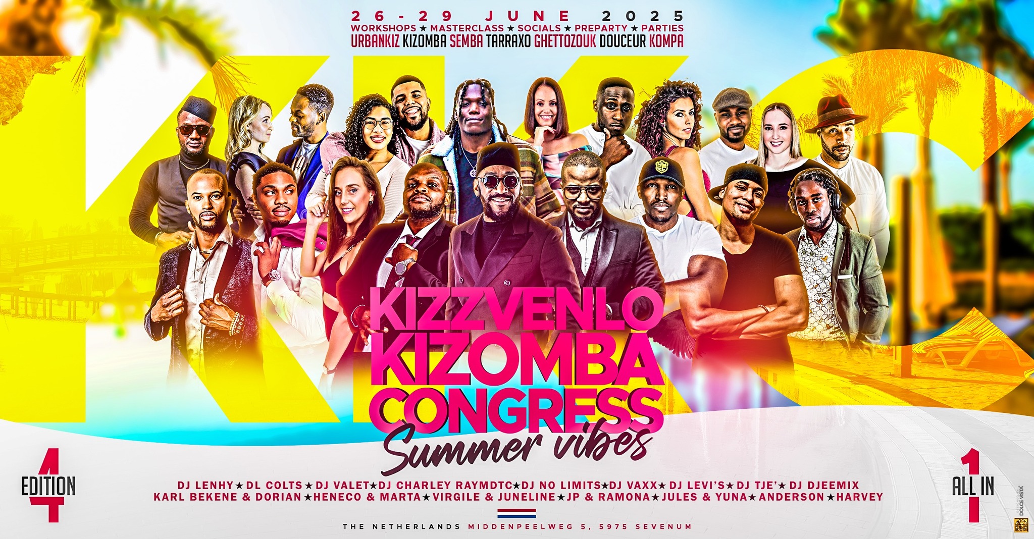 KKC KIZZVENLO KIZOMBA CONGRESS 2025. ALL IN ONE
