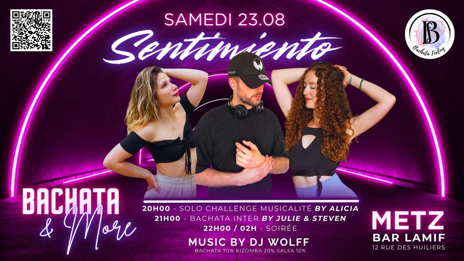 Sentimiento METZ ~ Soirée Bachata & More Bachata Feeling Metz