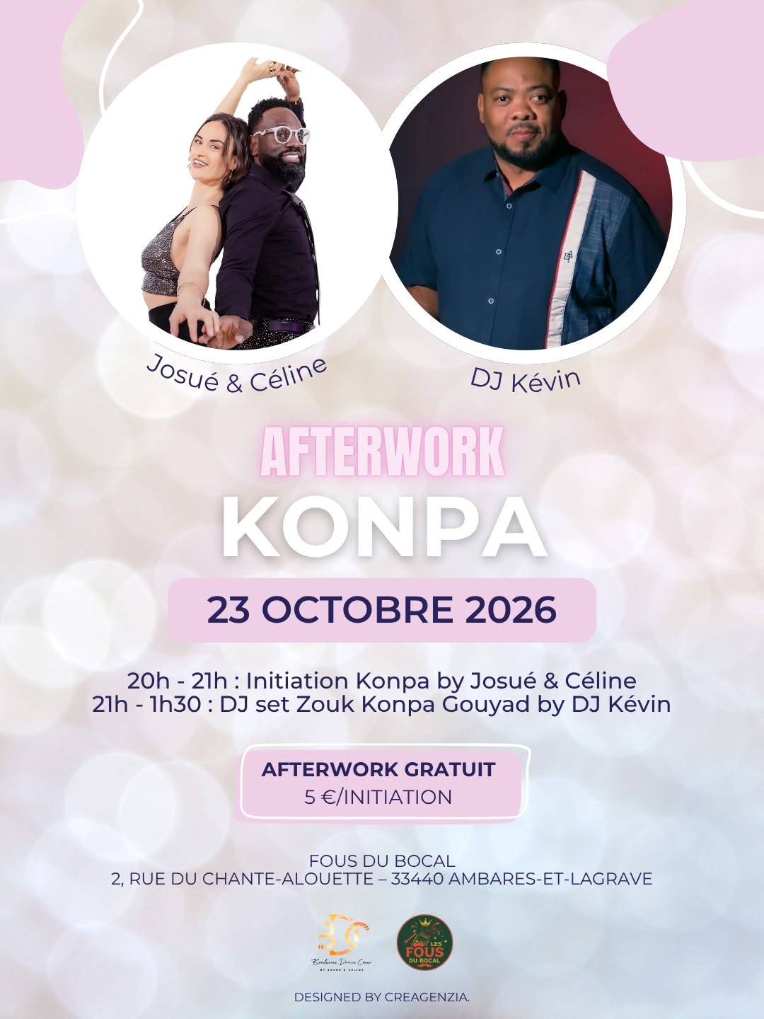 Cours & Afterwork Konpa