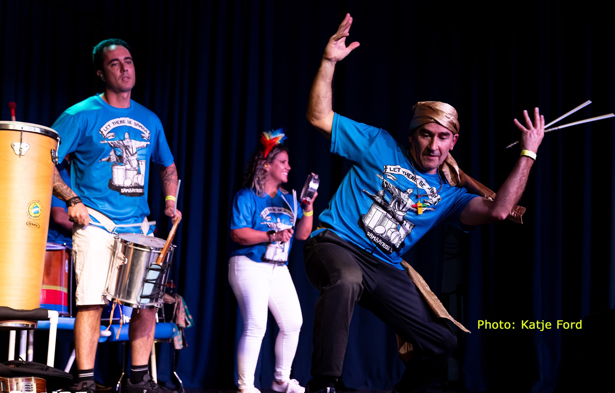 FOR MEMBERS OF THE MOVEMENT COLLECTIVE ONLY: Samba Bahia Dance Workshop to LIVE PERCUSSION