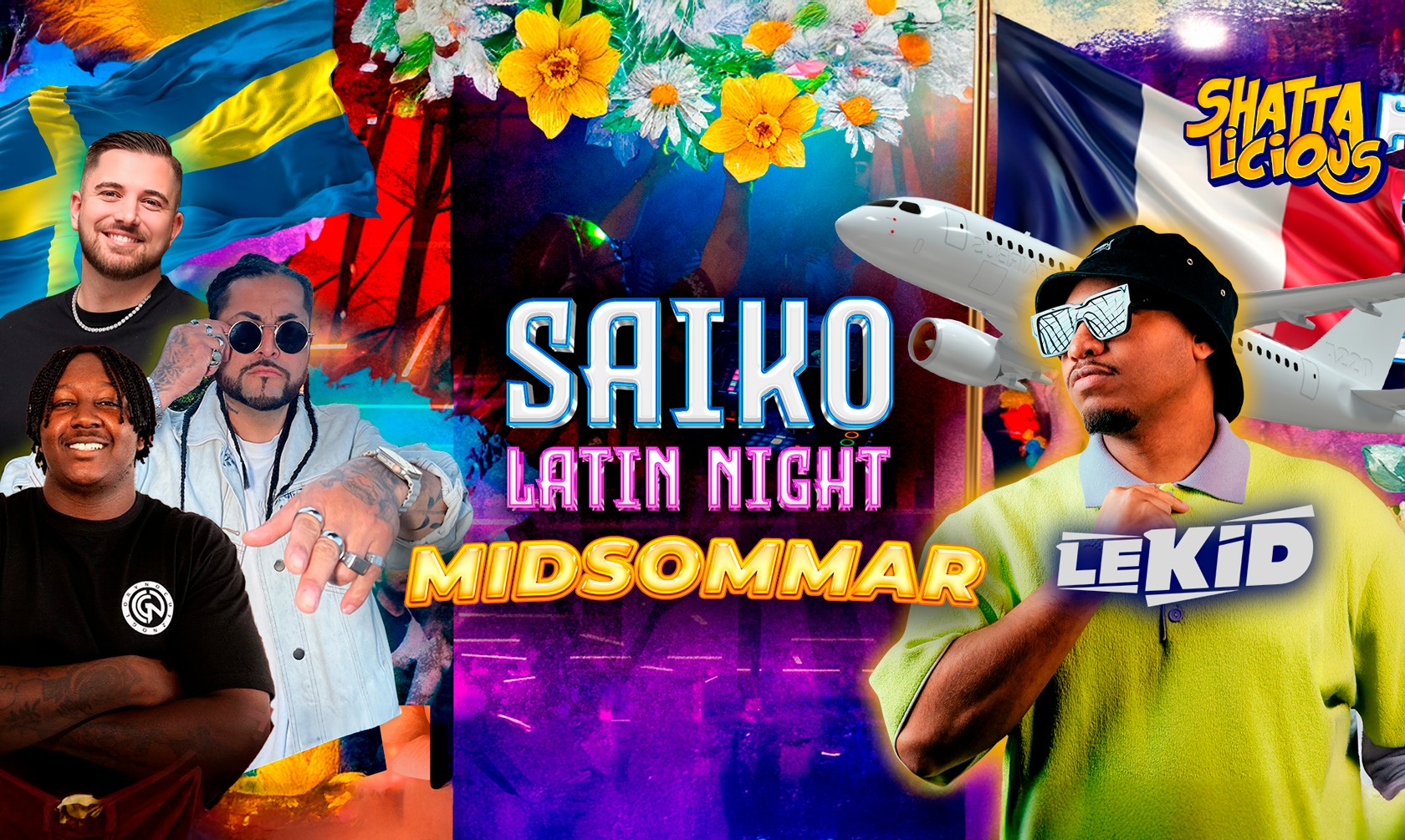 Saiko Midsommarfest LeKiD Debaser Klubben