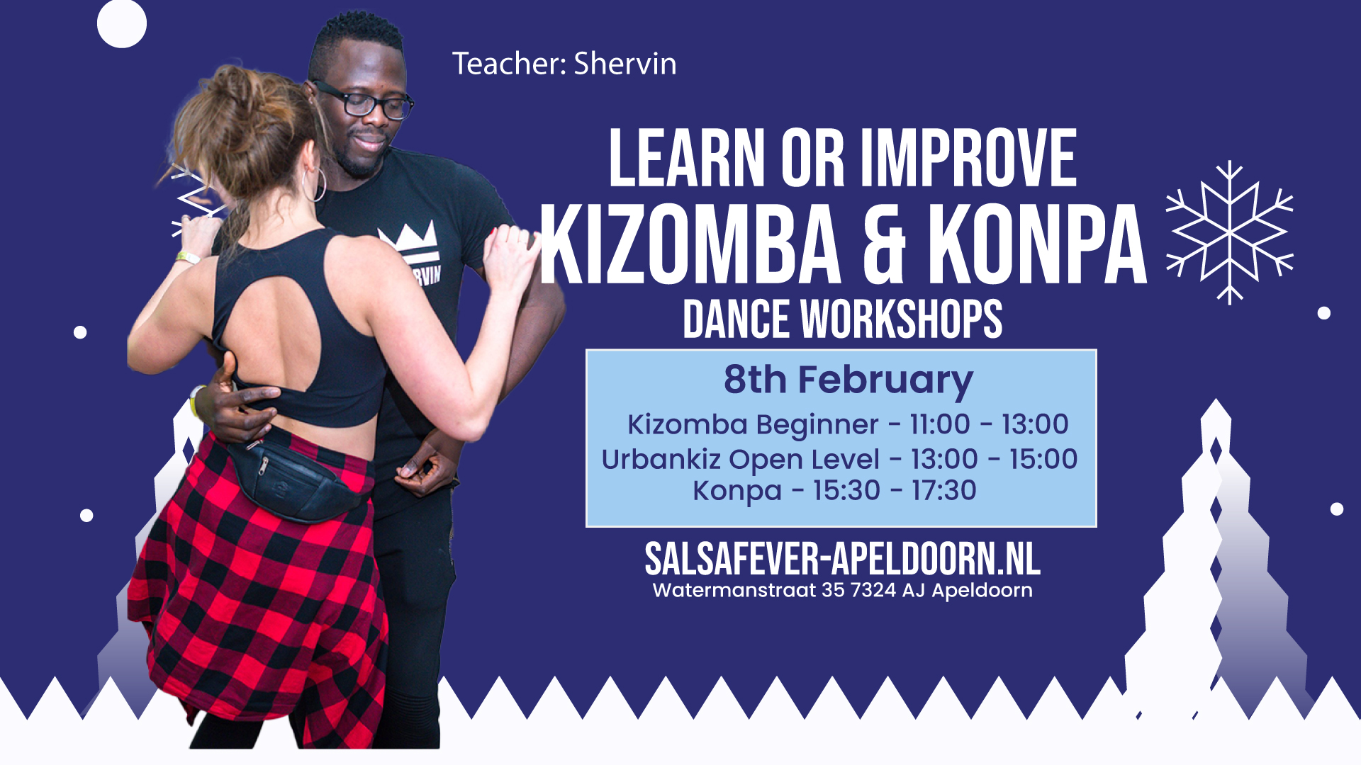 Kizomba & Konpa Bootcamp In Apeldoorn Learn Kizomba or Konpa In 1 Day
