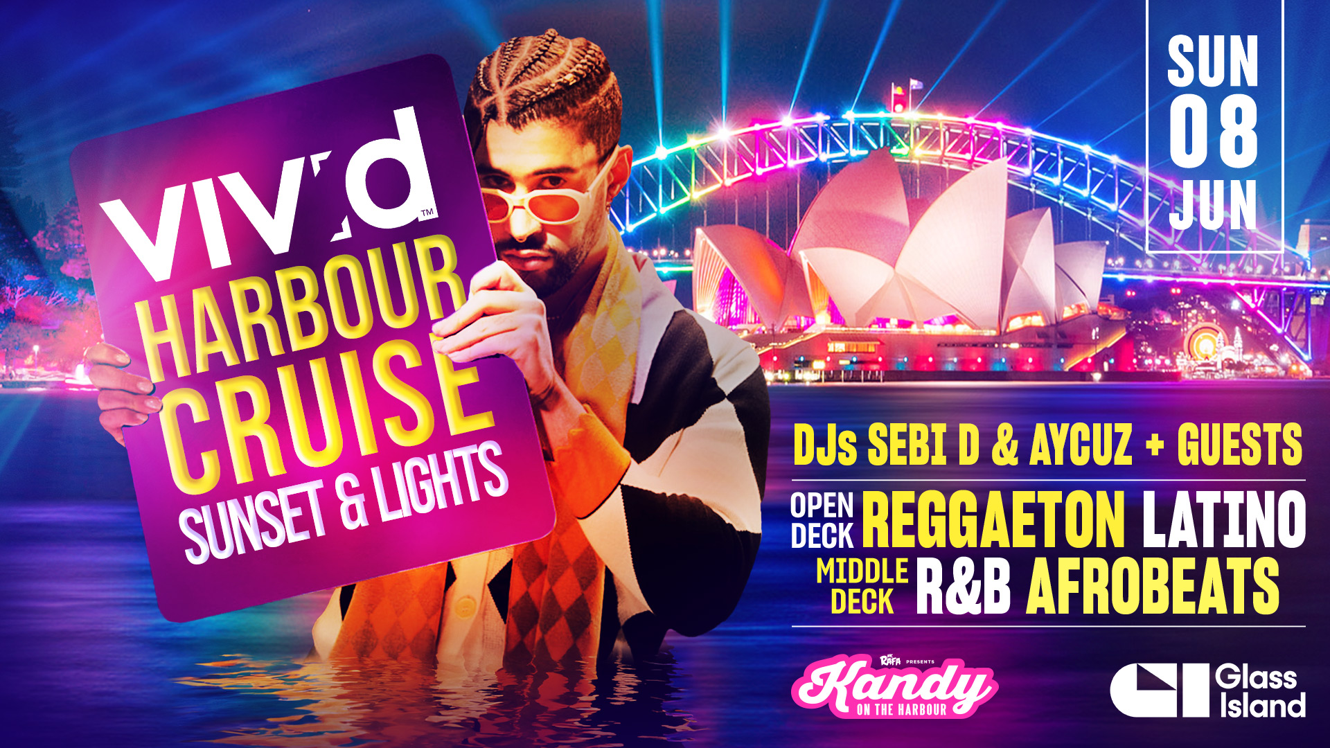 VIVID Long Weekend Harbour Cruise
