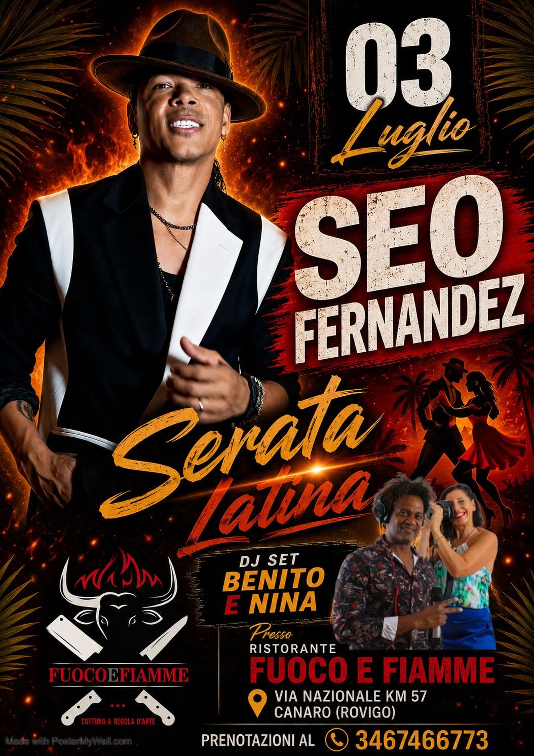SERATA LATINA CON SEO FERNANDEZ E DJ BENITO
