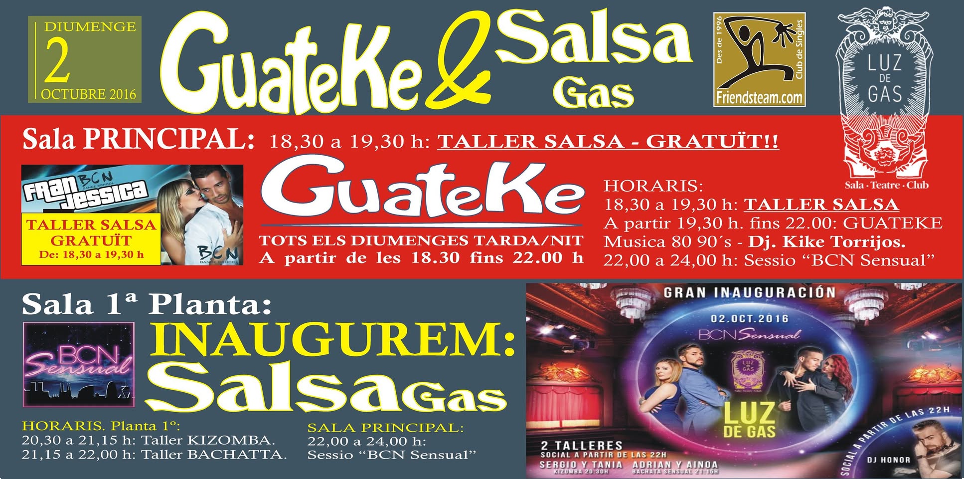 INAUGURAMOS: Guateke & SalsaGas