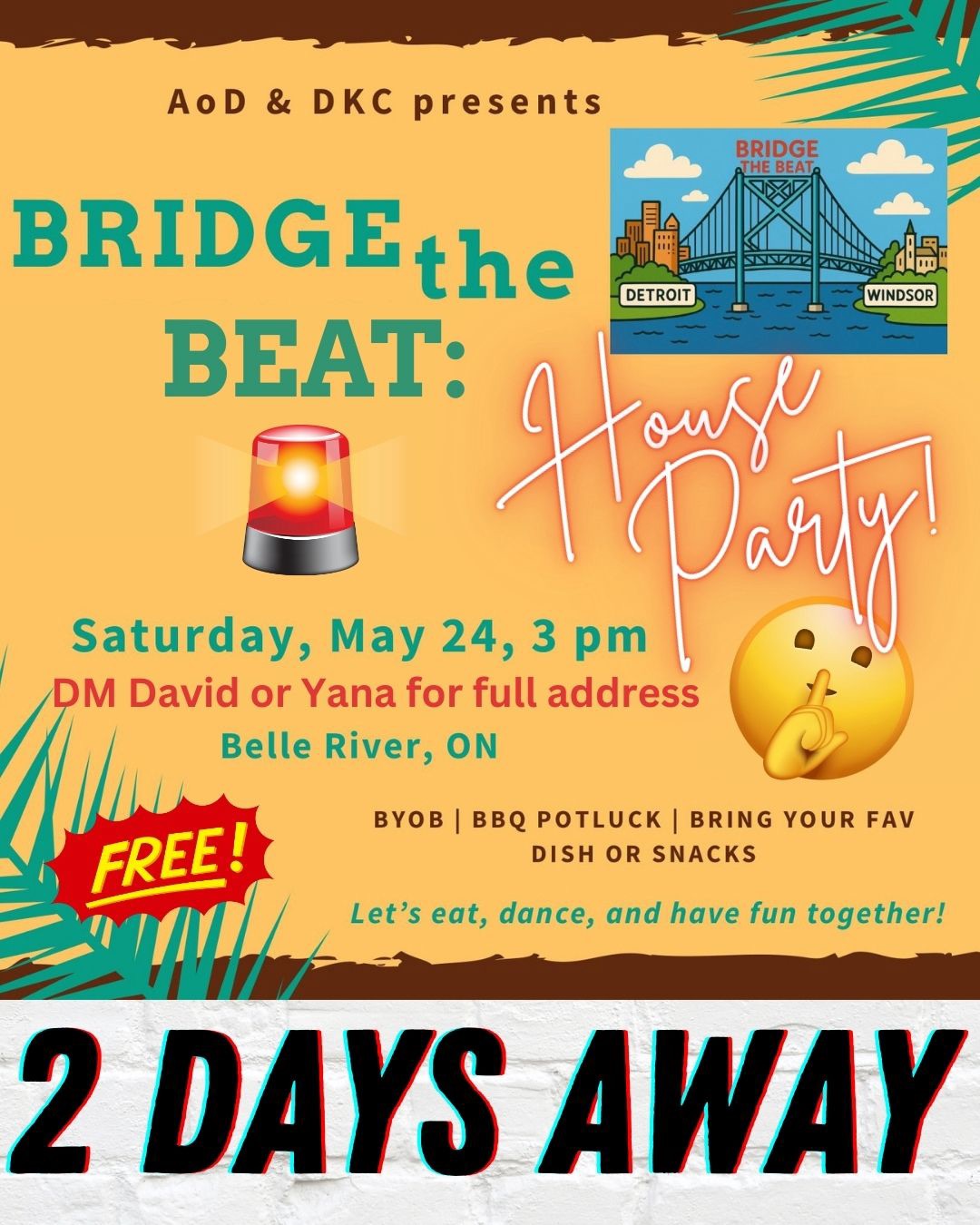 AoD & DKC BRIDGE THE BEAT: HOUSE PARTY
