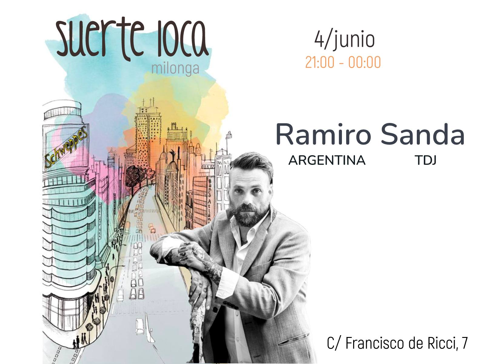 Ramiro Sanda en Suerte Loca