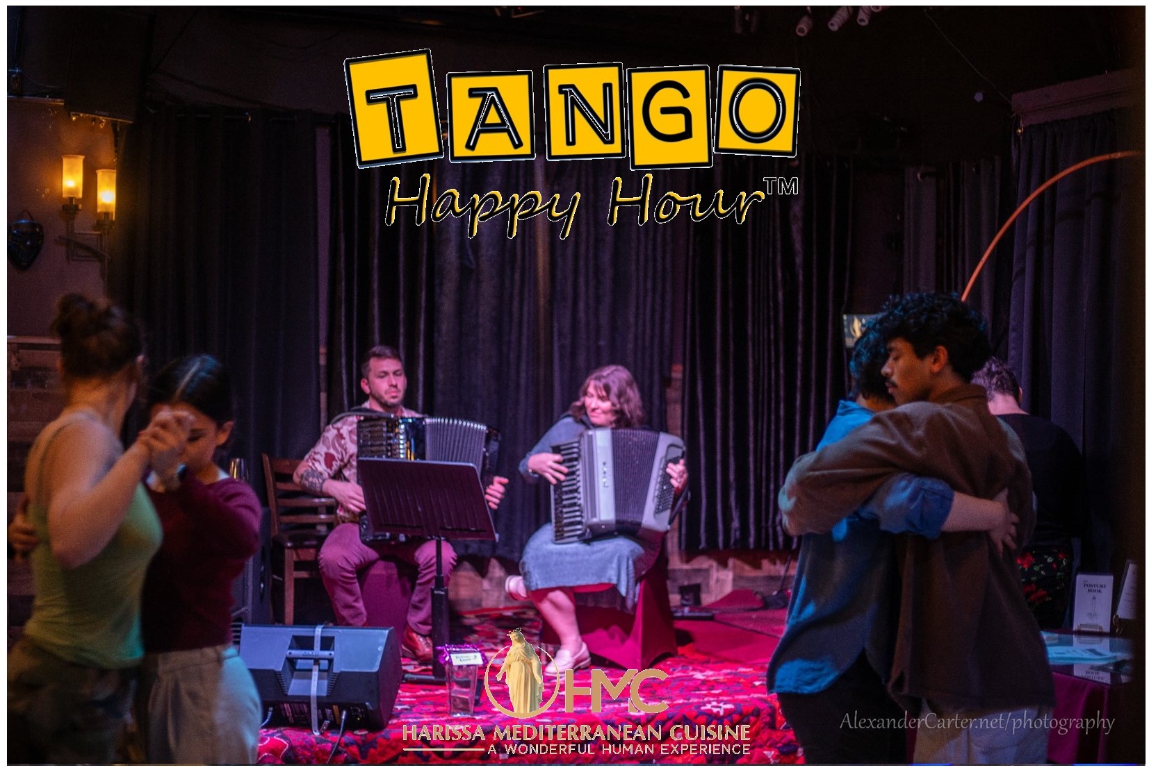 TangoHappyHour w live music & drop-in lesson!