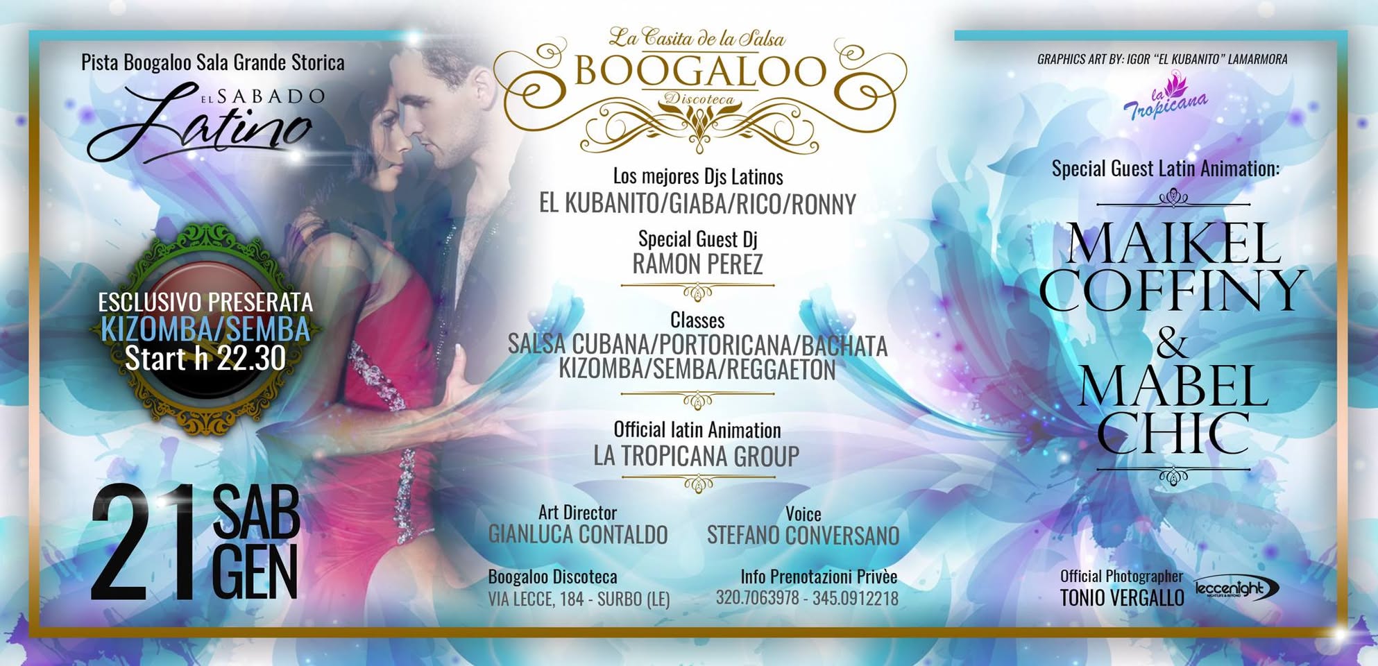 Boogaloo - El Sabado Latino 21 Gennaio 2017