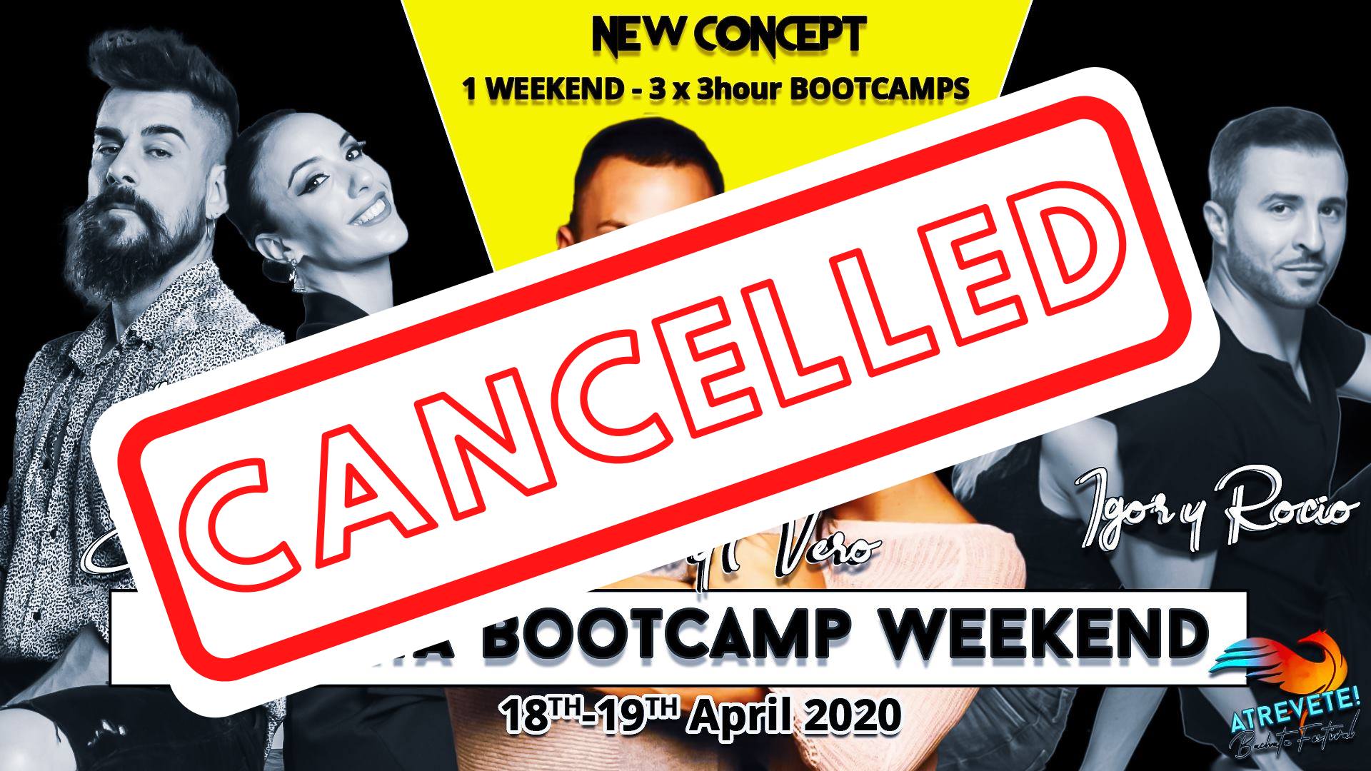 Atrevete Bachata Bootcamp Weekend 18-19 April 2020