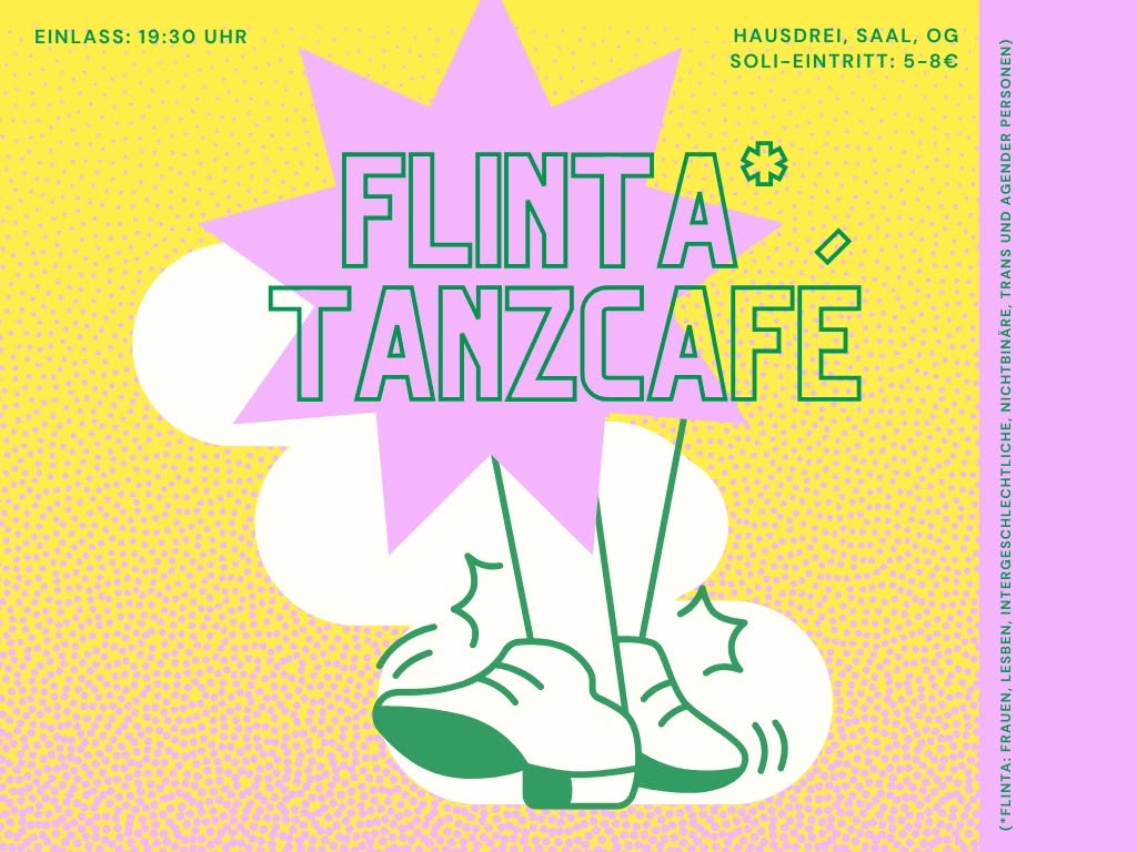 FLINTA*Tanzcafé mit wechselnden Workshops