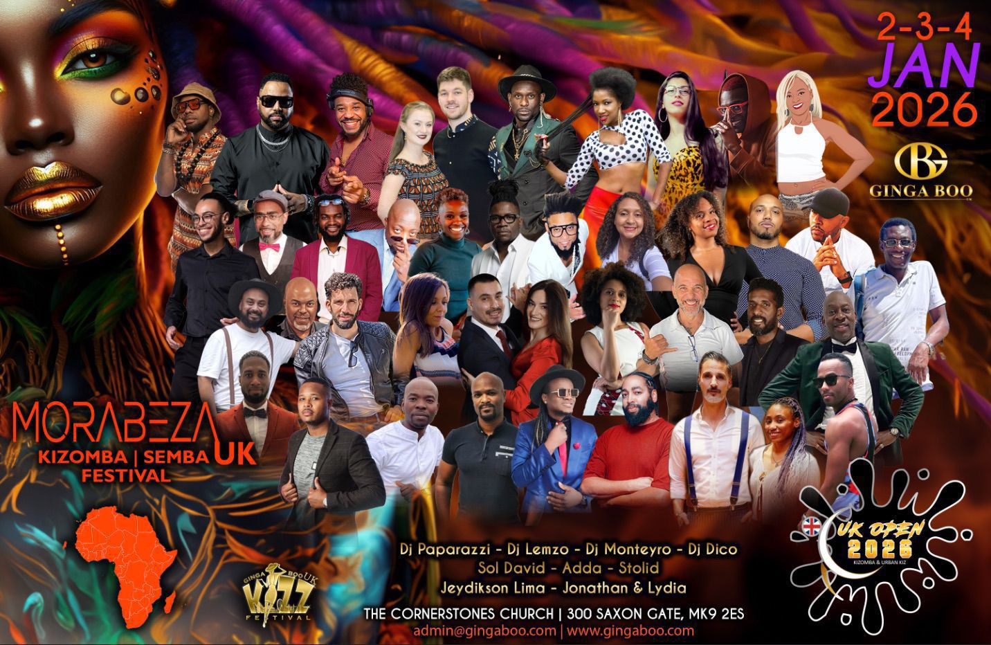 Morabeza UK Kizomba Festival International Guest dancers Quality Dancing Kizomba Qualifiers