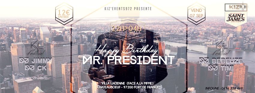 Happy Birthday MR President