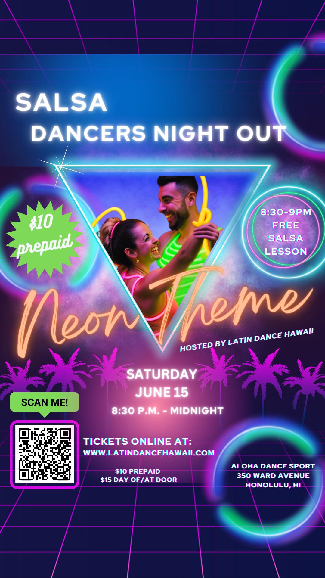 Dancer's Night Out (hosted by Latin Dance Hawaii)