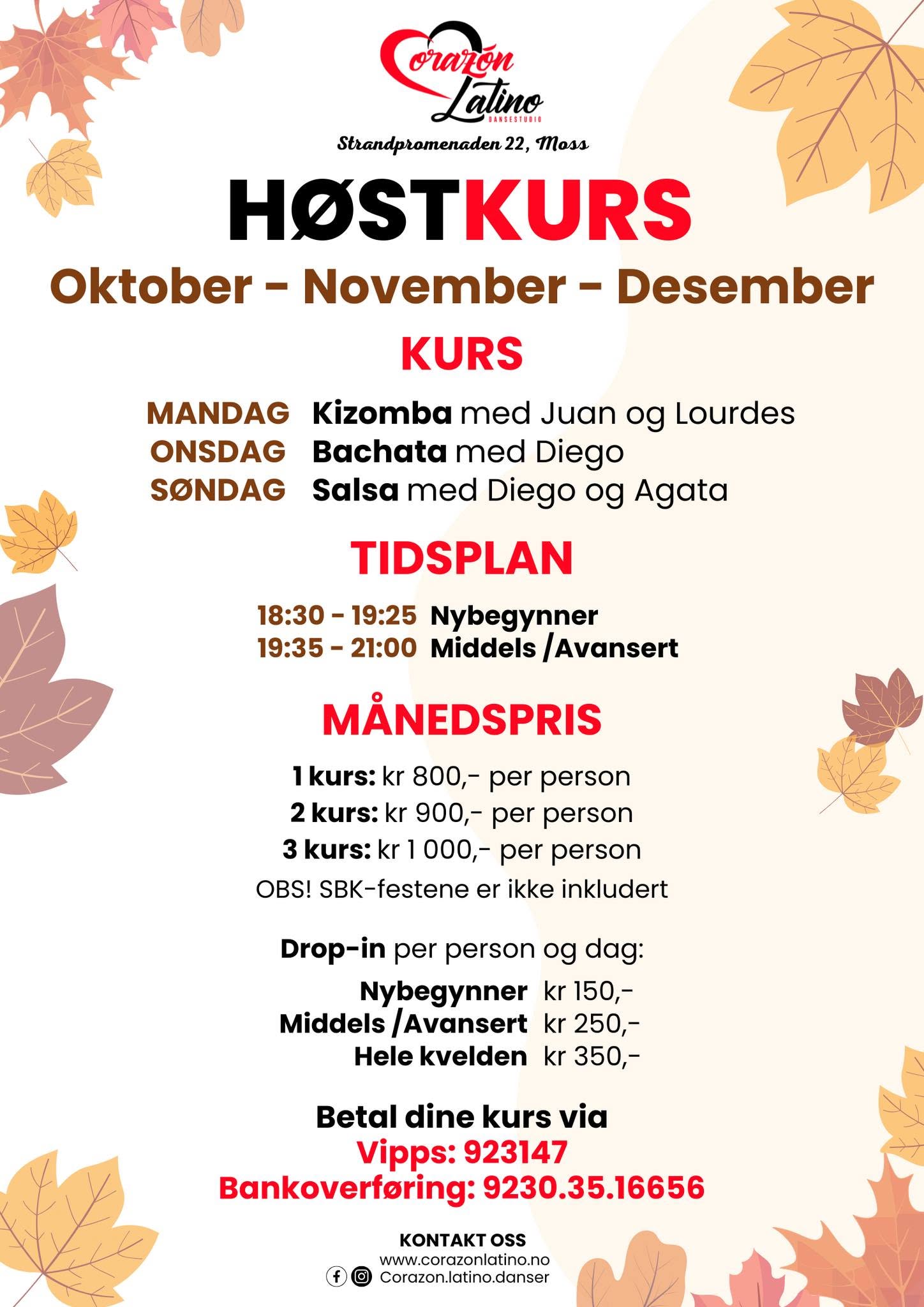 KIZOMBA - BACHATA - SALSA KURS