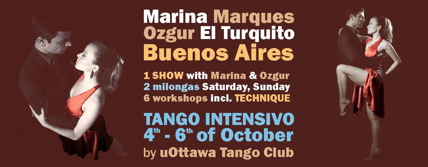 TANGO INTENSIVO - Marina Marques & Ozgur El Turquito, Oct 4-6th