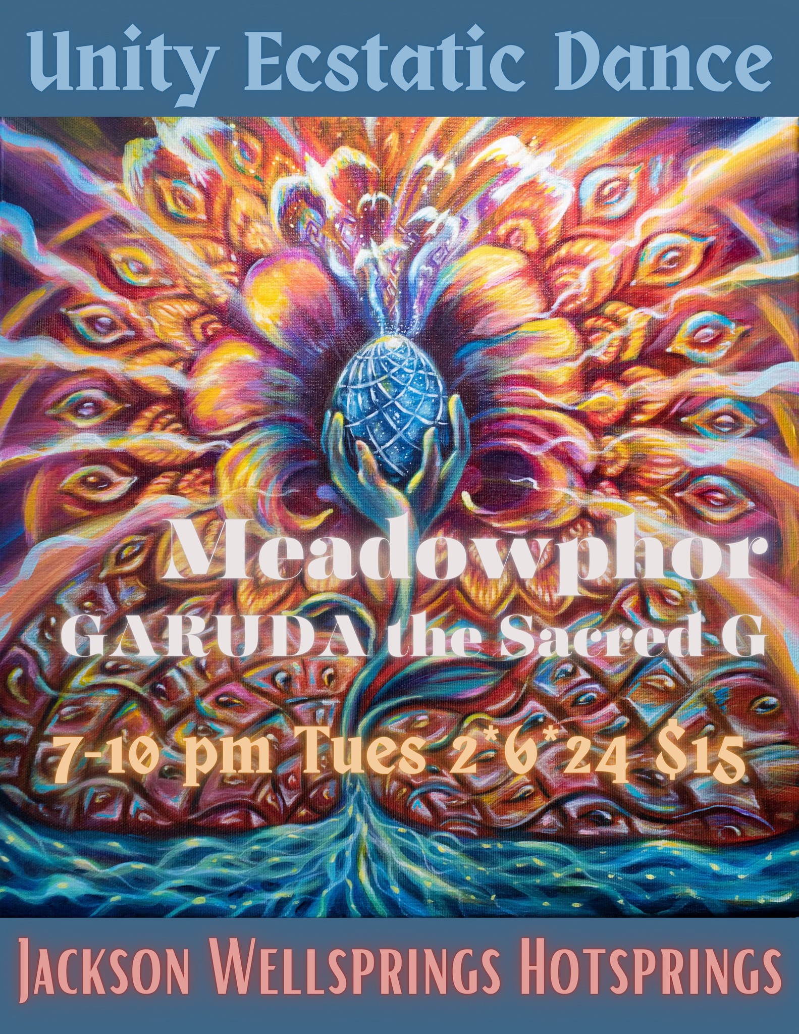 Unity Ecstatic Dance Ashland ~ MEADOWPHOR & GARUDA the Sacred G