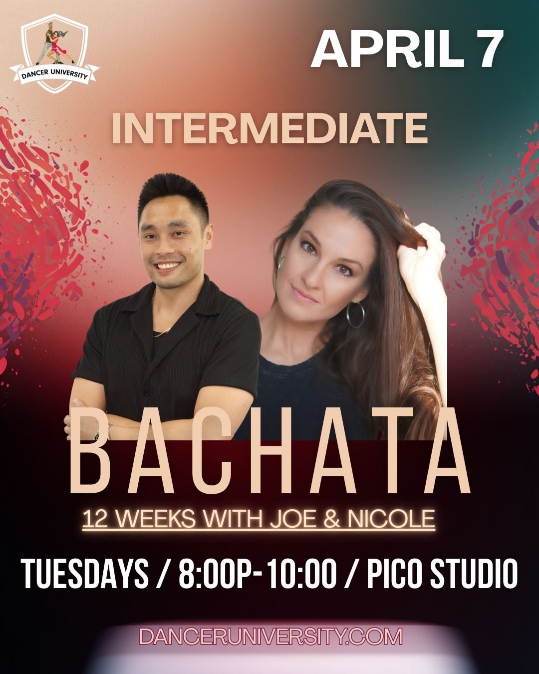 BACHATA SERIES WITH JOE AND NICOLE!