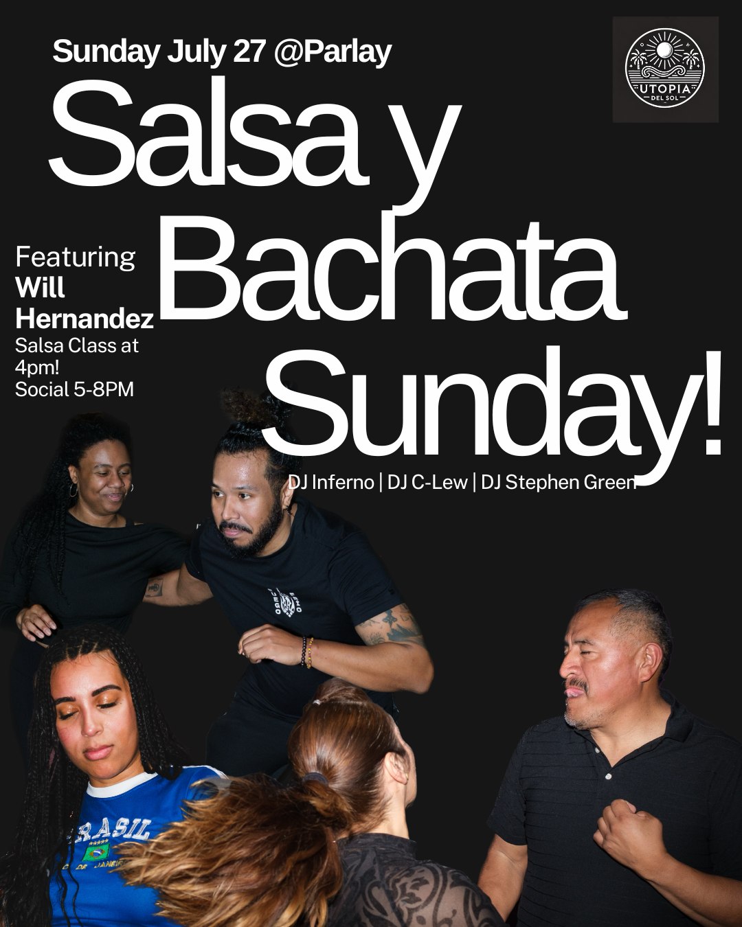Salsa Sunday! @Parlay Bar and Lounge!