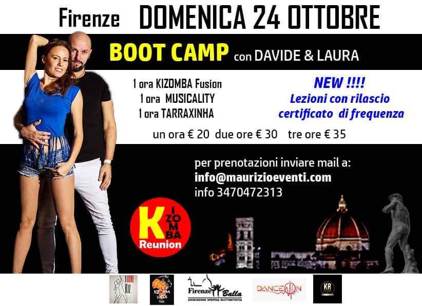Bootcamp con Davide Venturi e Laura Maino a Firenze