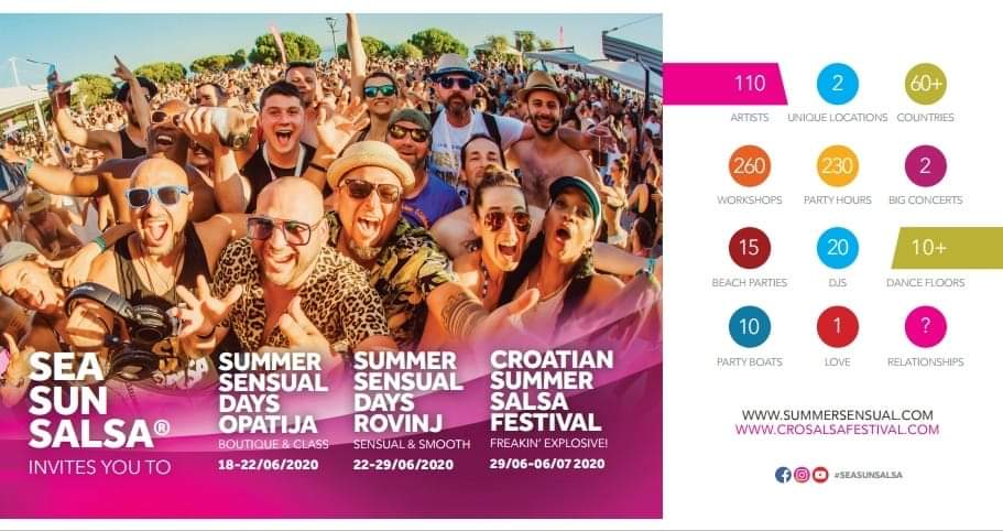 Discount Croatian Summer Salsa Festival 2020 Code JUSTBACHATA