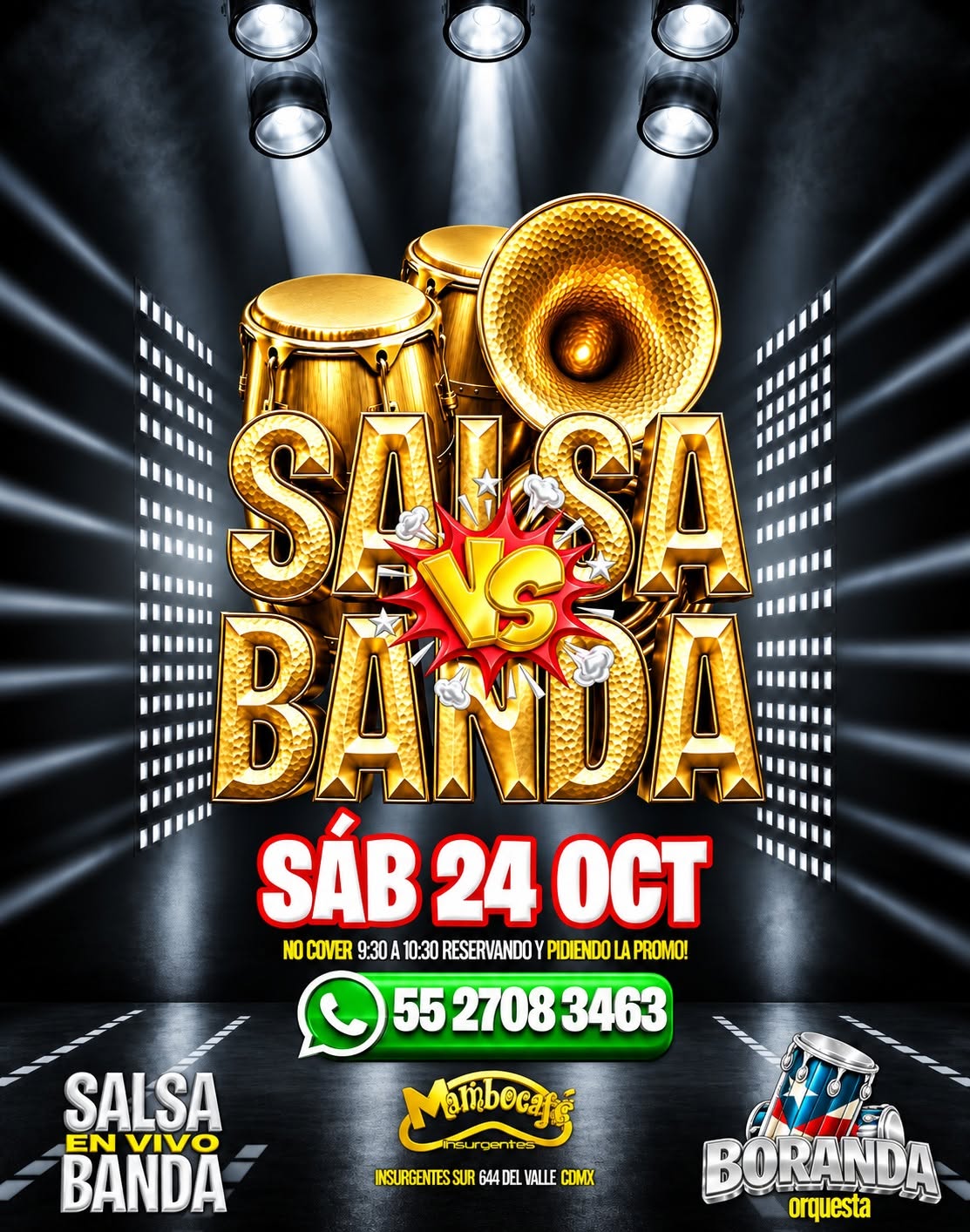 ¡SALSA VS. BANDA! 🎶
