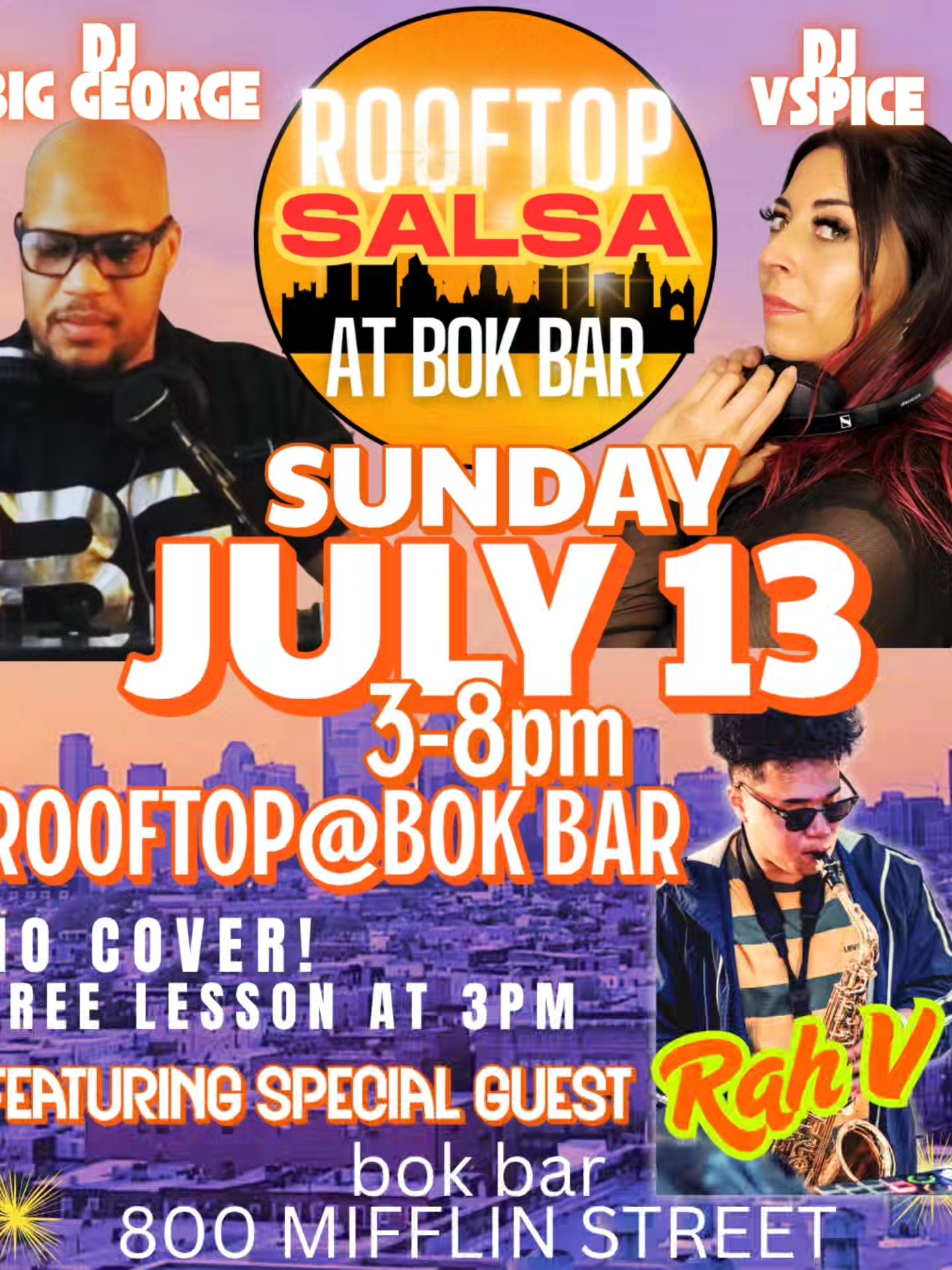 Rooftop Salsa at Bok Bar