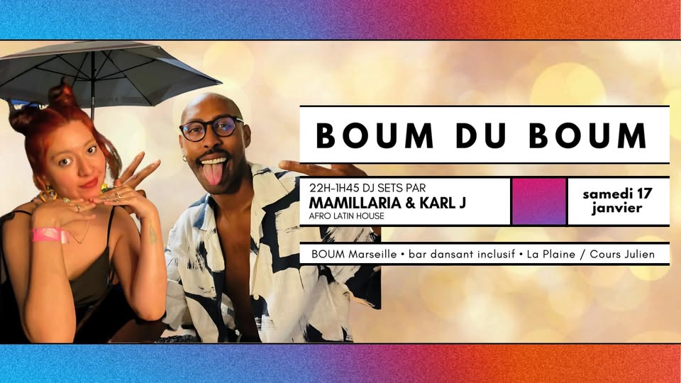 đ BOUM DU BOUM DJ SETS âMamillaria & Karl Jâ