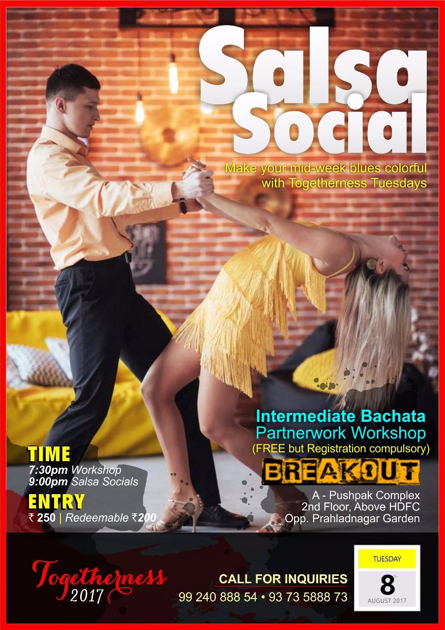 Togetherness for Friends (Intermediate Bachata Class & Socials)