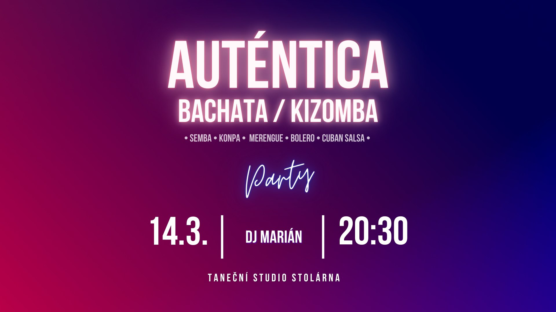 BACHATA & KIZOMBA PÁRTY