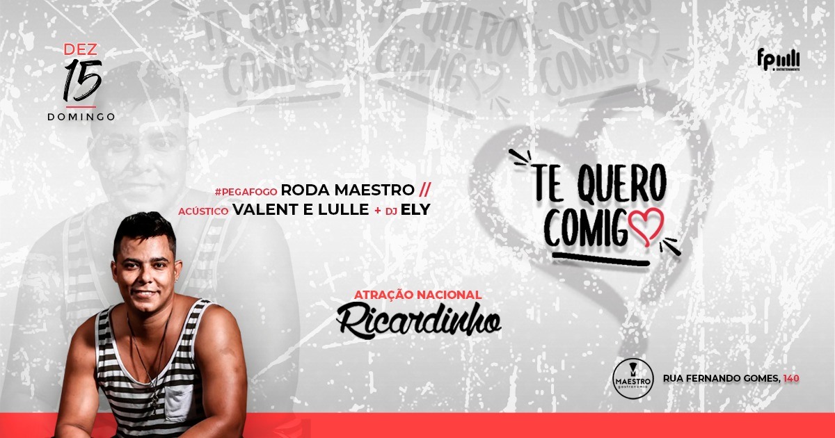 Te Quero Comigo 15.12