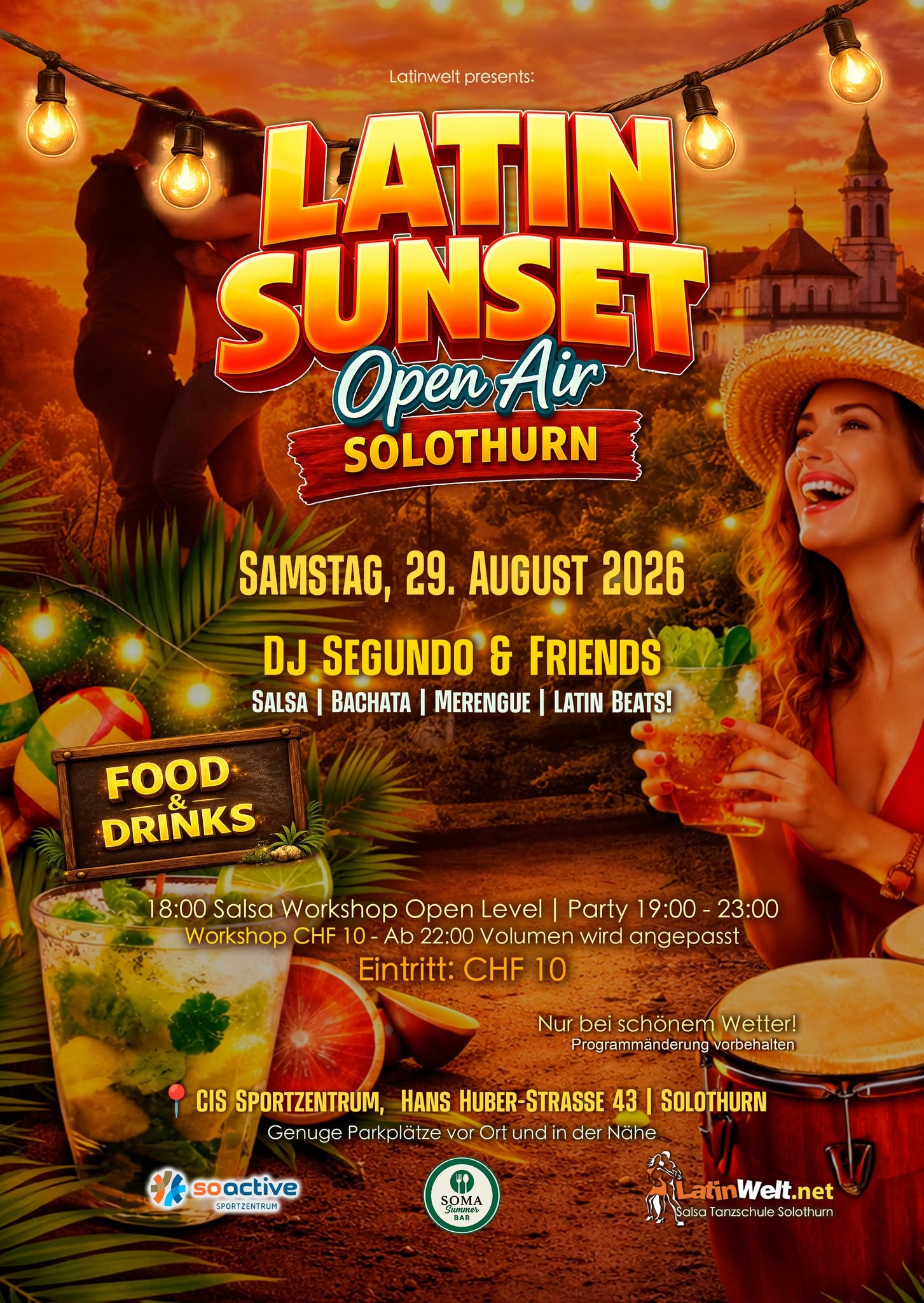 LATIN SUNSET OPEN AIR! - SOLOTHURN