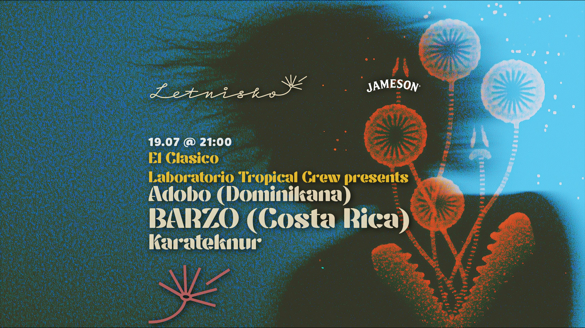El Clasico - Latino vibe @ Letnisko brought by Laboratorio Tropical Crew - Wstęp wolny!