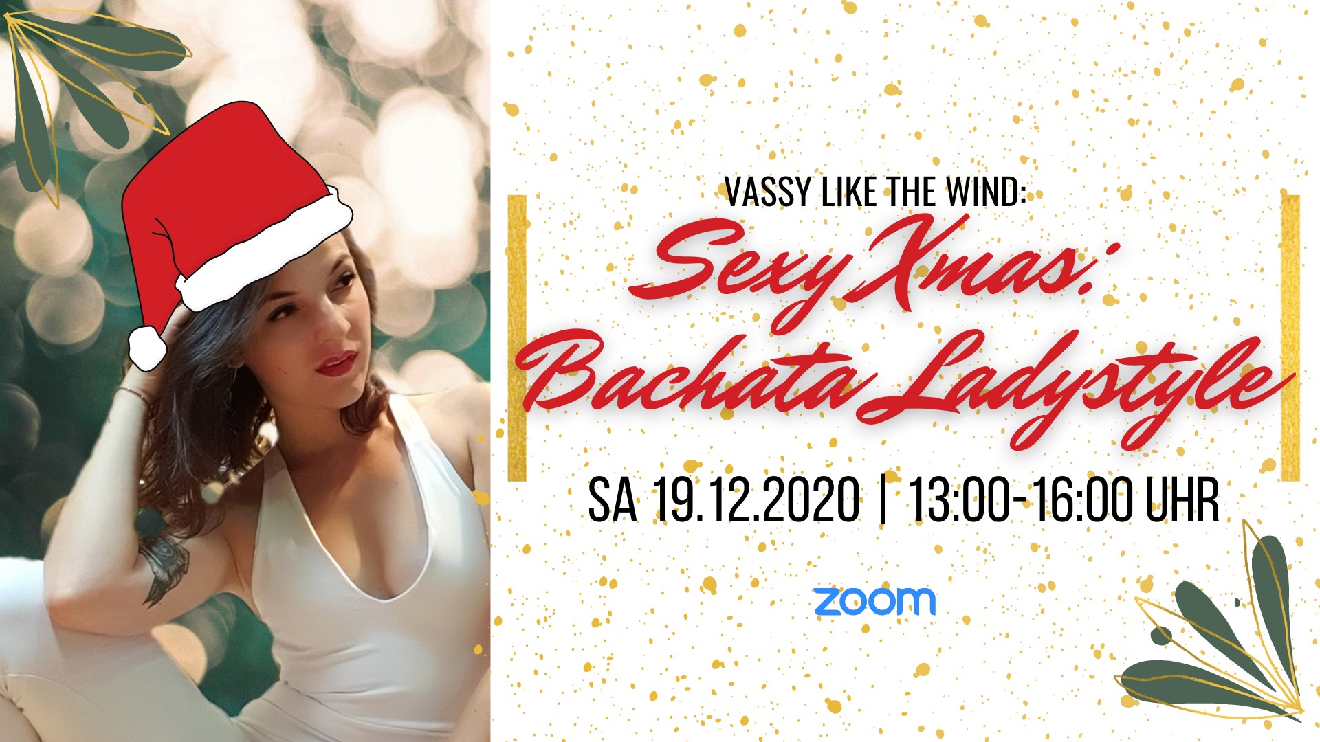 Online: Sexy Xmas Bachata Ladystyle Bootcamp