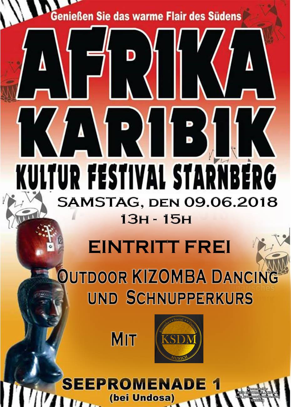 Nachmitag Kiz mit KSDM bei Afrika-Karibik Festival Starnberg