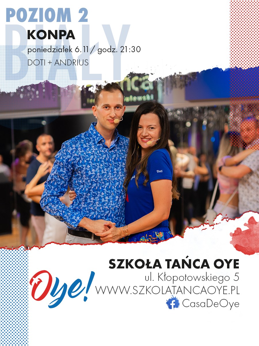Nowy kurs Konpa z Haiti Szkoła Tańca Oye!