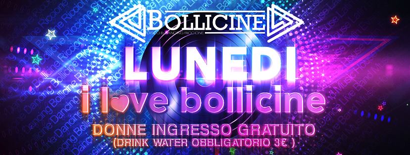Lunedì 16 Aprile - i Love Bollicine