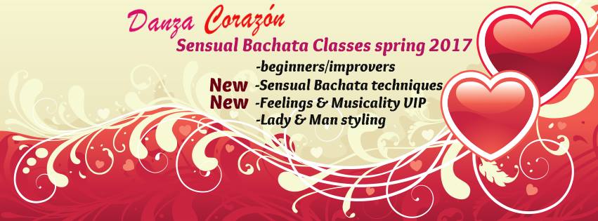 Danza Corazon Sensual Bachata classes spring 2017
