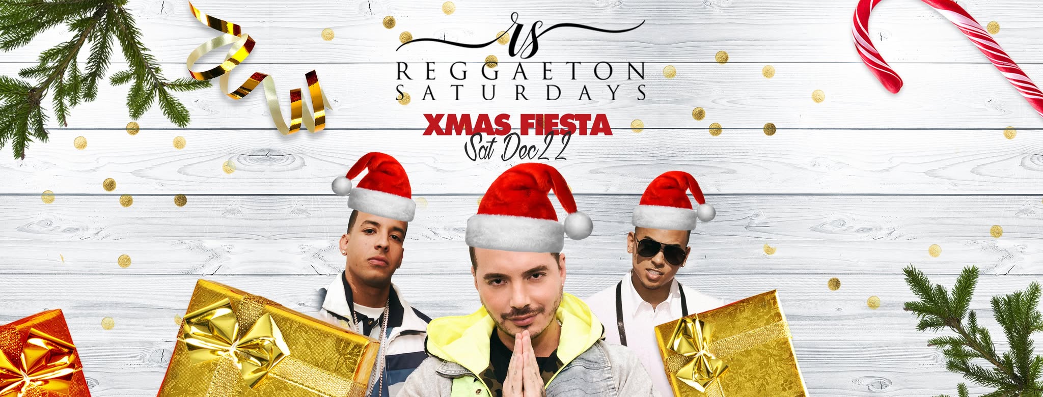 Reggaeton Saturdays - Feliz Navidad - Xmas Fiesta