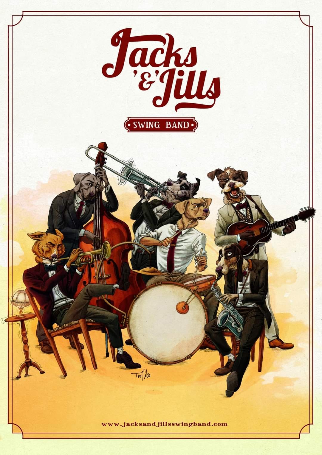 Soirée swing à Orléans avec le jacksnjillsband
