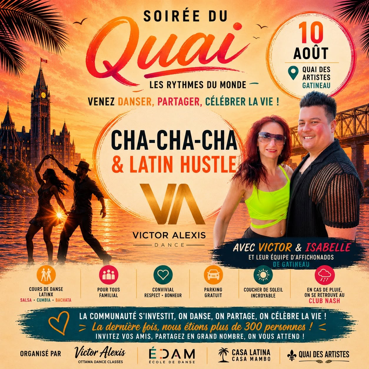 COURS DE DANSE LATINES LES RYTHMES DU MONDE GRATUIT POUR TOUS