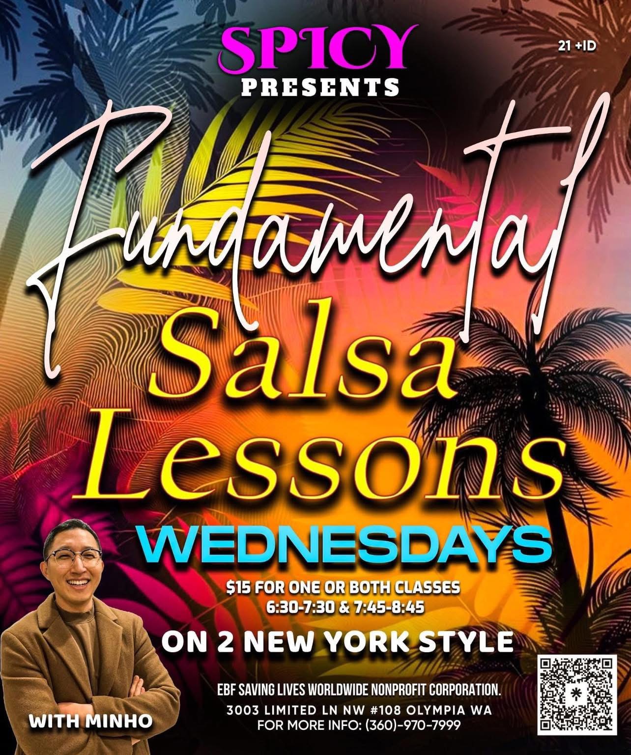 SALSA LESSONS On2 With MINHO SONG❗️❤️🪘🪇🎼🕺🏽💃🏻🔥