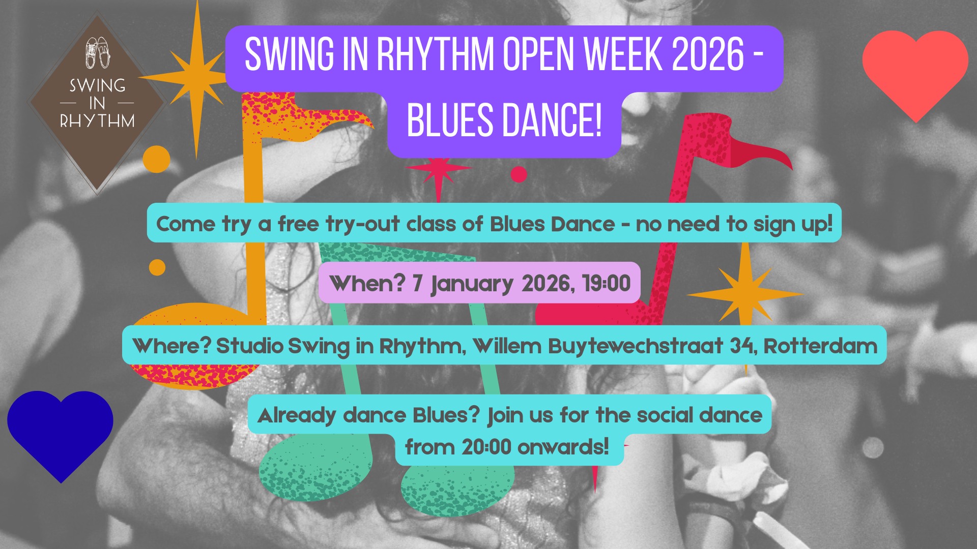 Swing in Rhythm Open Week - Blues Night!