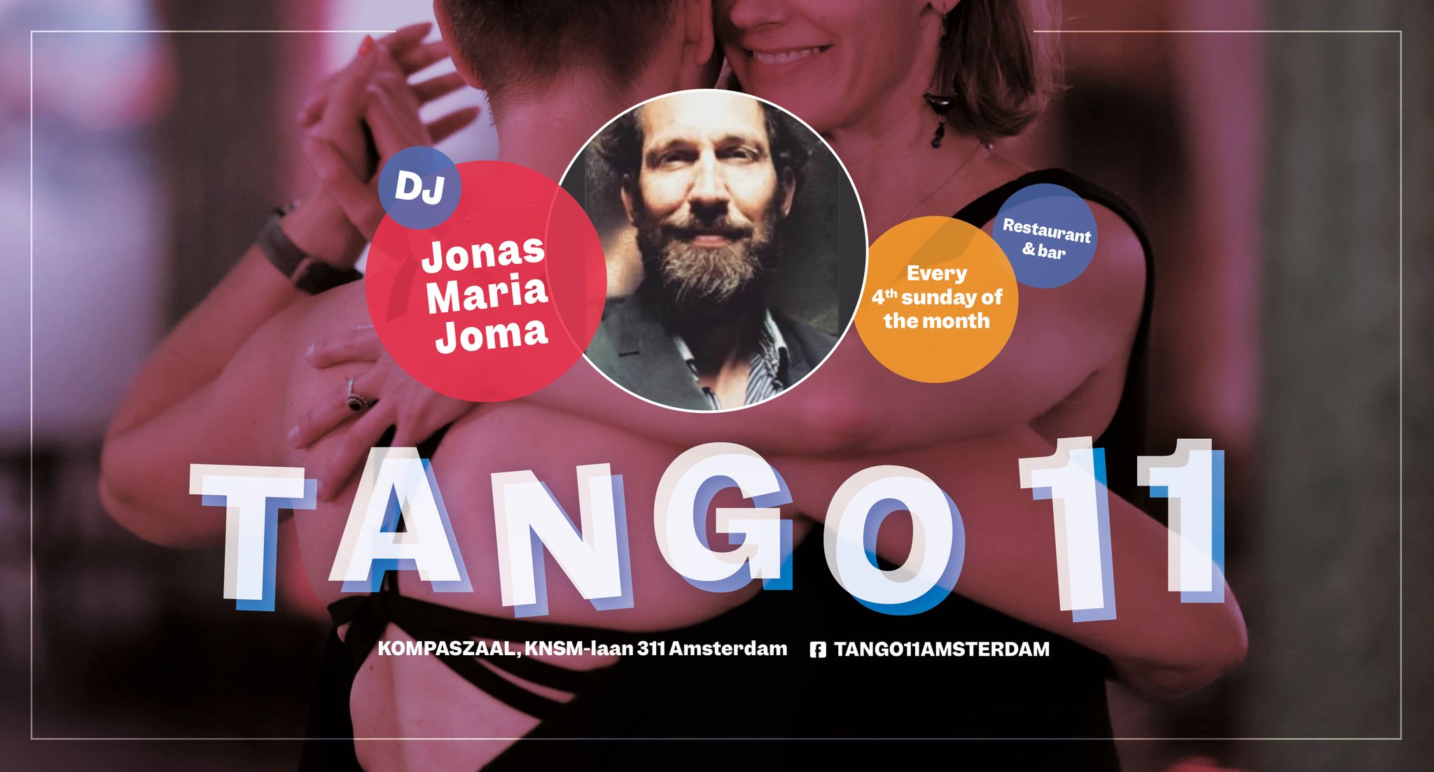 Tango11 Pentecost milonga with DJ Jonas Maria Joma (Germany)